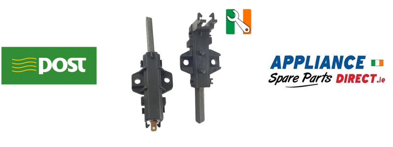 Washing Machine Carbon Brushes Welling Motor Type - Rep of Ireland - Buy Online from Appliance Spare Parts Direct.ie, Co Laois Ireland.