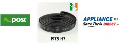 Zanussi Tumble Dryer Belt (1975 H7) 09-EL-04CG Buy from Appliance Spare Parts Direct Ireland. Zanussi Tumble Dryer Belt (1975 H7) 09-EL-04CG Buy from Appliance Spare Parts Direct Ireland.