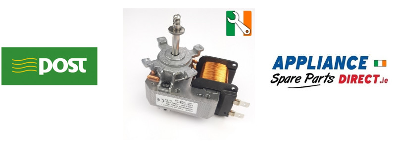 Fagor Oven Fan Motor (14-EL-30A)  - Rep of Ireland - Buy Online from Appliance Spare Parts Direct.ie, Co. Laois Ireland.