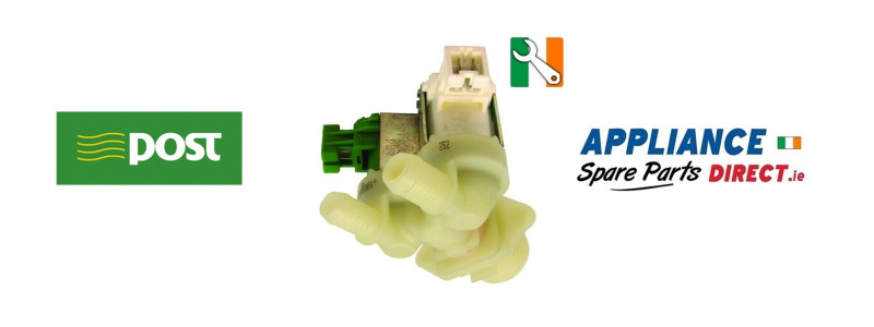 Zanussi Washing Machine Double Solenoid Valve 36-ZN-01G, 1268832100 & Spare Parts Ireland - buy online from Appliance Spare Parts Direct, County Laois