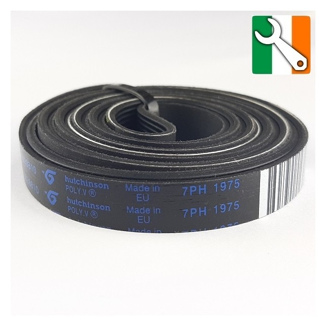 Zanussi Tumble Dryer Belt  (1975 H7)   09-EL-04G Buy from Appliance Spare Parts Direct Ireland.